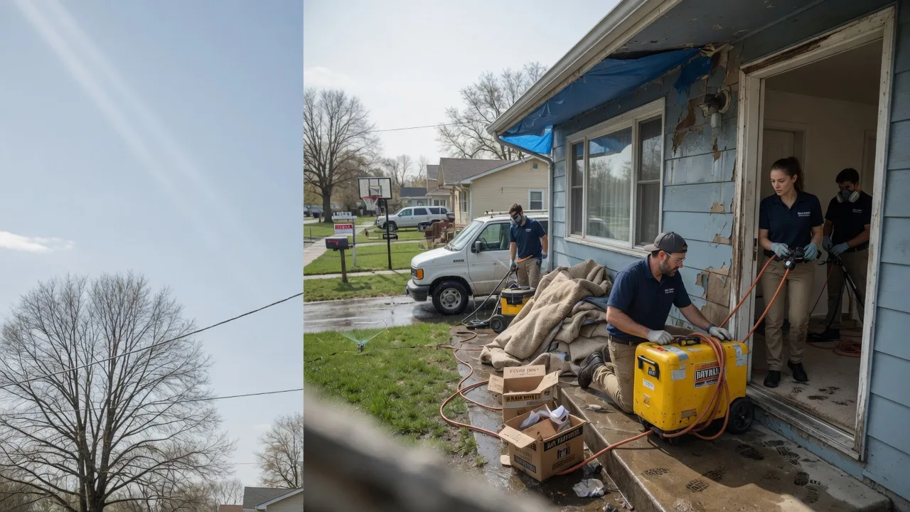 Basement Flood Cleanup in Des Arc, MO near me
